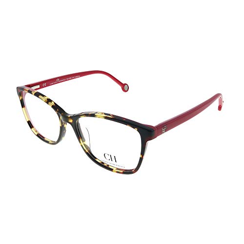 Eyeglasses CH by Carolina Herrera VHE 717 K Yellow Tortoise 0741