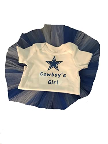 Football Girl T-Shirt and Tutu/Girls Tutu/Dallas Tutu/Dallas Girl
