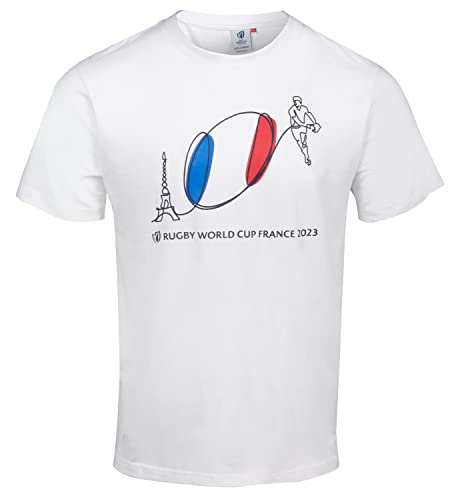 T-Shirt Rugby World Cup - RWC - Collection Officielle Coupe du Monde de Rugby 2023 - Taille XL Cover