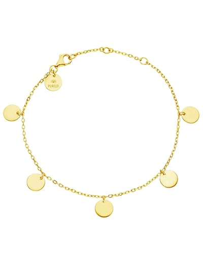 Purelei® Kalea Armband (Gold) – Elegantes, verspieltes Damen Armband mit...