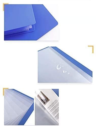Image of TULMAN 2 Pack 10 Pockets Bound A3 Size Presentation Display Book Portfolio File Binders with Plastic Clear Sleeves Document Organizer for School Office - (Color May Vary)
