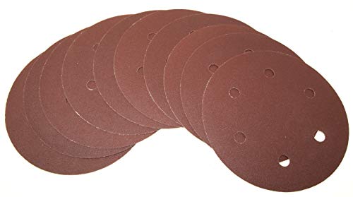 WEN Lixadeira de drywall DW120SP 120-Grit gancho e laço, lixa de 22,8 cm, pacote com 10