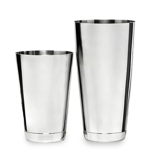 Boston Cocktail Shaker Set with 24 oz & 18 oz Steel Tins