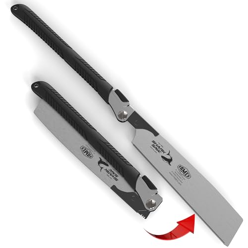 FAMEX 5525 Scie japonaise professionnelle Kataba - Scie à bois japonaise originale - 265 mm - Scie à main pliante - Pour les utilisateurs exigeants et...