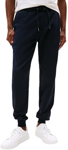 Tommy Hilfiger Herren Jogginghose Tommy Logo Sweatpants Baumwolle, Blau...