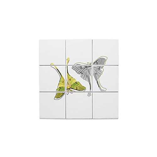 Carreaux Céramique Décoratif Papillons pour une Décoration Murale Nature Salon