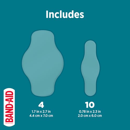 Image of BAND-AID Brand Pro Heal 5 Day Protect Hydrocolloid Bandages, Assorted, 14ct