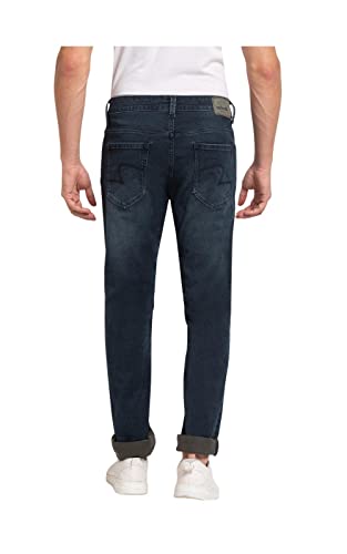Image of Spykar Men's Rover Regular Fit Mid-Rise Jeans