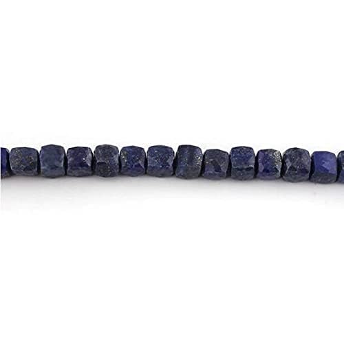 Lapis Lazuli en perles cubes pour fabriquer des bijoux bohèmes chics