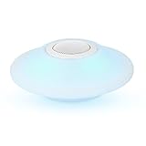 Innovative Technology Floating Waterproof Bluetooth Speaker with LED Lights, Blue
