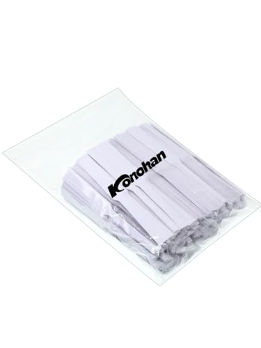 Konohan 1000 Pieces Fragrance Strips Perfume Test Strips Disposable White Blotter Essential Oils Paper Tester for Aromatherapy Testing Fragrances Scents (13 x 1.2 cm,Classic)