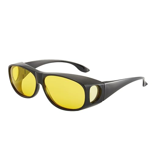 Tvindkirdod Macular Degeneration Glasses for Men/Women, for Macular Degeneration, Glaucoma, Cataracts and Retinitis Pigmentosa, glasses for macular degeneration, Yellow Lenses