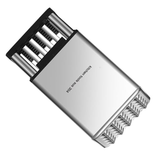 OKUMEYR Stainless Steel Meat Tenderizer Mallet Dual Sided Meat Pounder Tool for Kitchen Versatile Meat Hammer for Chicken Steak and More Kitchen Accessory