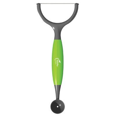 Jokari 229964x2 Lot de 2 outils à melon multi-usage pour enlever facilement les pics, trancher et faire des boules de melon Noir