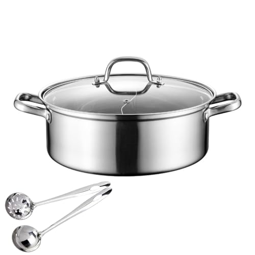 Olla Hot Pot Shabu Shabu Acero Inoxidable 30cm miniatura 1