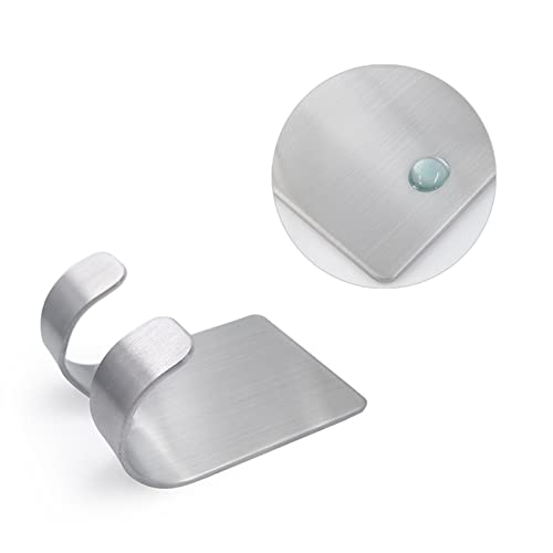 Amacoam Rasierhalter Dusche Ohne Bohren Rasiererhalter Wand Kleben Rasier Halterung Herren Wandmontage Selbstklebend Ohne Bohren Dusche Haken FüR Rasierer, Handtuch, KüChen Und Badezimmer (4pc) - Image 4