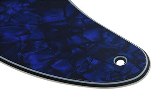 Dopro 5 Hole Vintage Tele Guitar Pickguard Scratch Plate for USA/Mexican FD Telecaster Blue Pearl - Image 3