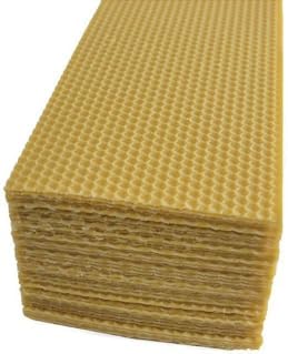 Cera Pura Alveolada - Melgueira padrão Langstroth - 1 kg