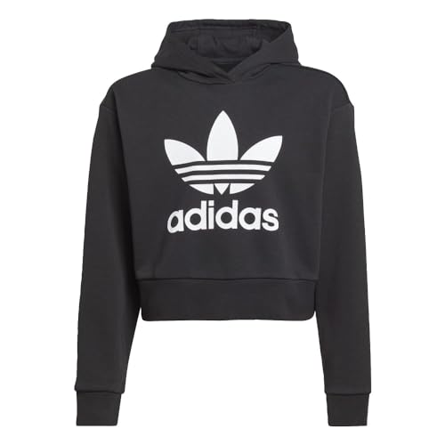 adidas Originals Unisex-Child Adicolor Cropped hoodieHooded Sweatshirt