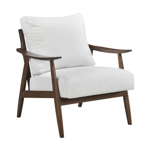 Sillón Moderno Textura Tela Beige miniatura 6