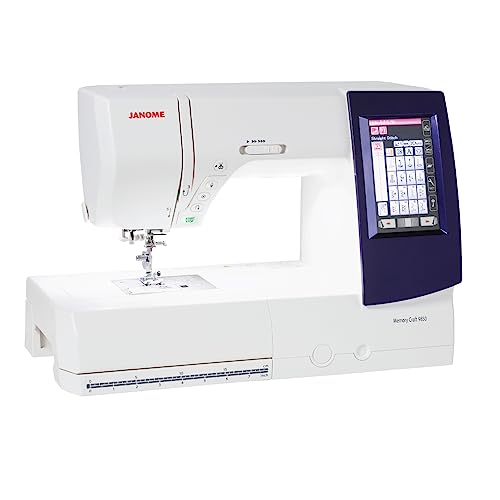 Janome Horizon Memory Craft 9850 Embroidery and Sewing Machine