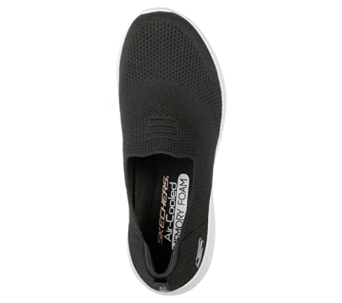 Skechers womens Ultra Flex - Harmonious Sneaker, Black, 8 US3