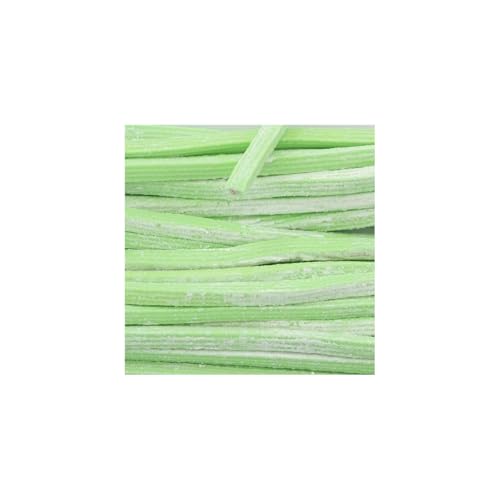 Líneas Fini recubiertas de azúcar glaseado, con una textura blanda y delicioso sabor. Estuche 200 unidades. Chuches,caramelos, piñata, cumpleaños, gominolas, regaliz de sabores. (Sandia)