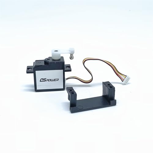 KingVal Replacement Steering Gear Servo with Frame RC Parts Compatible with Wltoys 144001 144002 124019 124018 RC Car