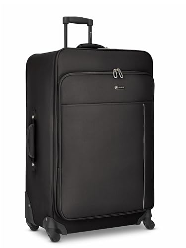 Check in CHECK.IN großer Weichgepäck Koffer | XL Trolley 47 x 29 x 75 cm aus hochwertigem, strapazierbarem Polyester Material | für Damen und Herren | 360° Rollen & Teleskopgriff | Sevilla Serie