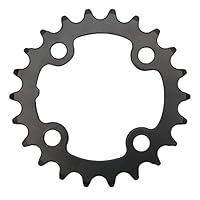 Bnineteenteam 22T Fahrrad Kettenblatt, Kohlenstoffstahl 22T Fahrrad Kettenblatt 8 9 10 Speed Kurbel 64mm BCD für Fahrrad