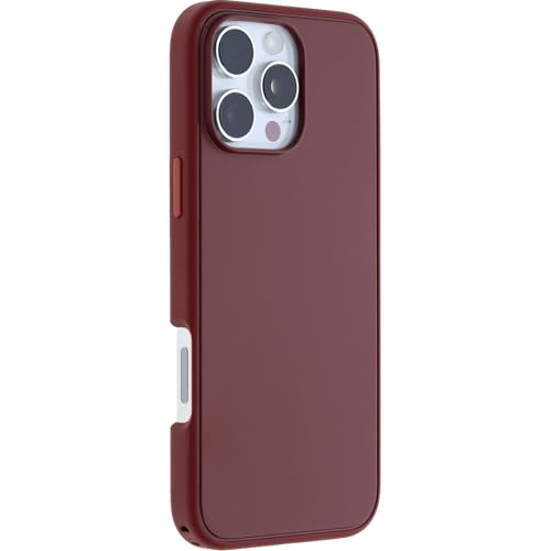 Image of OtterBox iPhone 16 Pro Max Symmetry Series Case - Brick Red - Ultra-Thin, Sleek iPhone Case, MagSafe Compatible, Best Aesthetic iPhone Cases