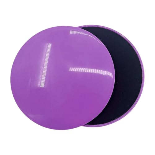 Disco deslizante de entrenamiento | 2 almohadillas deslizantes de dos caras para gimnasio, cojín de yoga antiestático, herramientas de ejercicio en casa para entrenamientos abdominales y abdominales