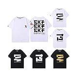 [AcosOrz] スプラトゥーン3 Tシャツ 半袖 同型 コスプレ衣装 イカ T shirt 夏服 綿100% コスプレ衣装 メンズ 半袖 レディース おもしろ 速乾 大きいサイズ ゆったりした 柔らかい 快適 人気 おしゃれ 男女兼用 (XL,ブラック 01) [並行輸入品]