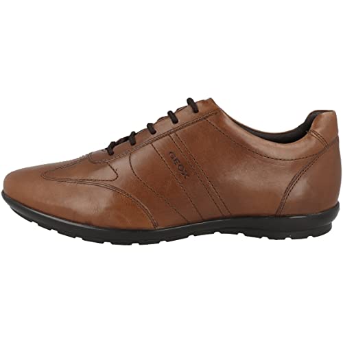 Geox Herren U Symbol Oxfords, Kalb Braun, 42 EU