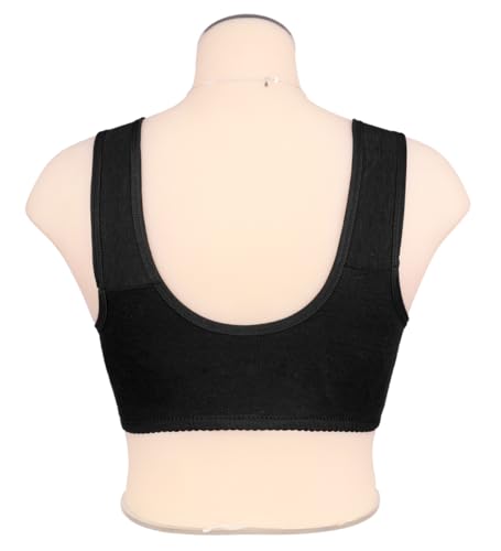 Image of Daisy Bras for Older Women No Underwire Front Closure Comfort Senior Wireless Snap Closing Bra