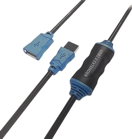 Mak World® Active USB 2.0 Extension Extender Male to Female Cable with Signal Booster for Printer Scanner Keyboard etc - 10 Meter (B098FDQ3CB) Amazon Price History, Amazon Price Tracker