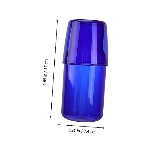 Set de vasos y botella de vidrio borosilicato 500 ml miniatura 5