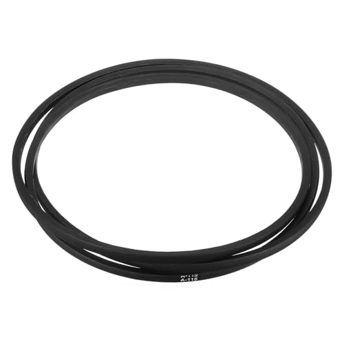 Image of uxcell A115 or 4L1170 Classic Wrapped Rubber V-Belt, 115 inch(2920mm) Inside Circumference, A Profile V Belt