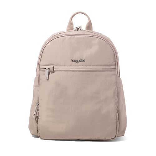 Securtex Anti-Theft Getaway Backpack - 9.4x13x5 Travel Safe Bag w/Locking Zippers Slash-Resistant RFID