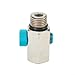 FABULETTA Inline Air Regulator Valve 1/4 NPT Thread Adjustable Flow Control Switch for Pneumatic Tool Systems Alloy Steel Pressure Control Device
