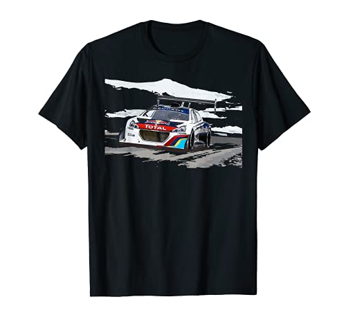 Rallye de voitures de course Hill Climb Sebastien Loeb T-Shirt Cover