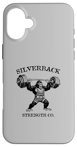 Silverback Strength Co �E�G�C�g���t�e�B���O �S�����f�U�C�� �X�}�z�P�[�X iPhone 16 Plus �p