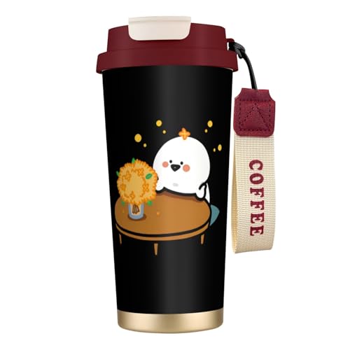 タンブラー お文具さん グッズ 水筒 コーヒーカップ コンビニカップ ステンレスボトル 保温保冷 ストロー付き 持ち運び 直接ドリップ 大容量 おしゃれ プレゼント