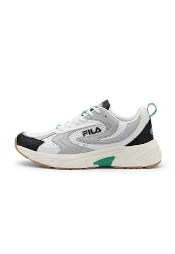 FILA Kreatix Wmn, Zapatillas Mujer, White Black Mint, 38 EU