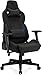 Produktbild SENSE7 Gaming Stoff Sentinel Bürostuhl Zocker Gamer Ergonomischer Stuhl Armlehne Einteiliger Stahlrahmen Einstellbarer Neigungswinkel Schwarz-Blau, Leder, 40-48 x 72x59