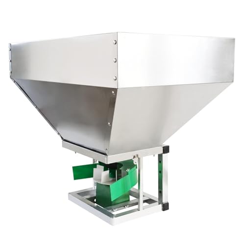 Esparcidor eléctrico para fertilizante 150W 160L acero inox miniatura 1