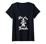 Damen Bretagne Fahne - Ma chère Breizh - Bretonische Tracht T-Shirt mit... Damen Bretagne Fahn - www.hafentipp.de, Tipps für Segler