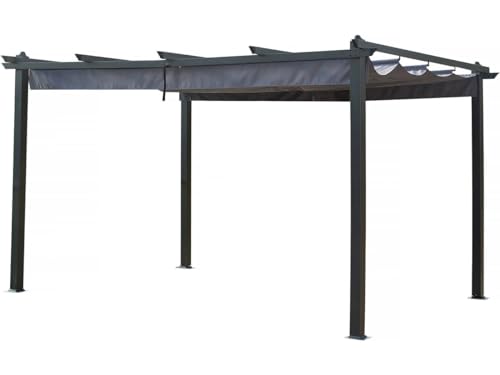 Habitat et Jardin Pérgola de Aluminio con Techo...
