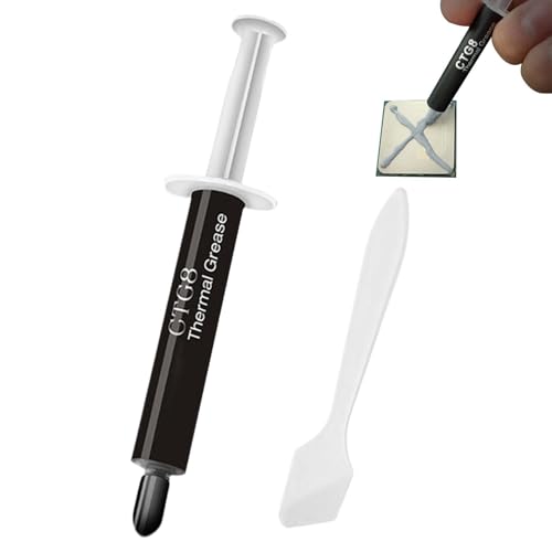 térmica: compuesto CTG8 para CPU 1G/2G/4G, pastas para disipadores de calor de alto rendimiento para enfriar todos los procesadores, CPU, GPU