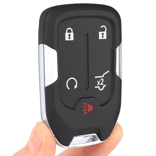 KEYECU Smart Remote Key Fob Replacement for GMC Terrain 2021 2022 2023 2024 Keyless Entry Car Key 5 Buttons 315MHz FCC ID: HYQ1AS